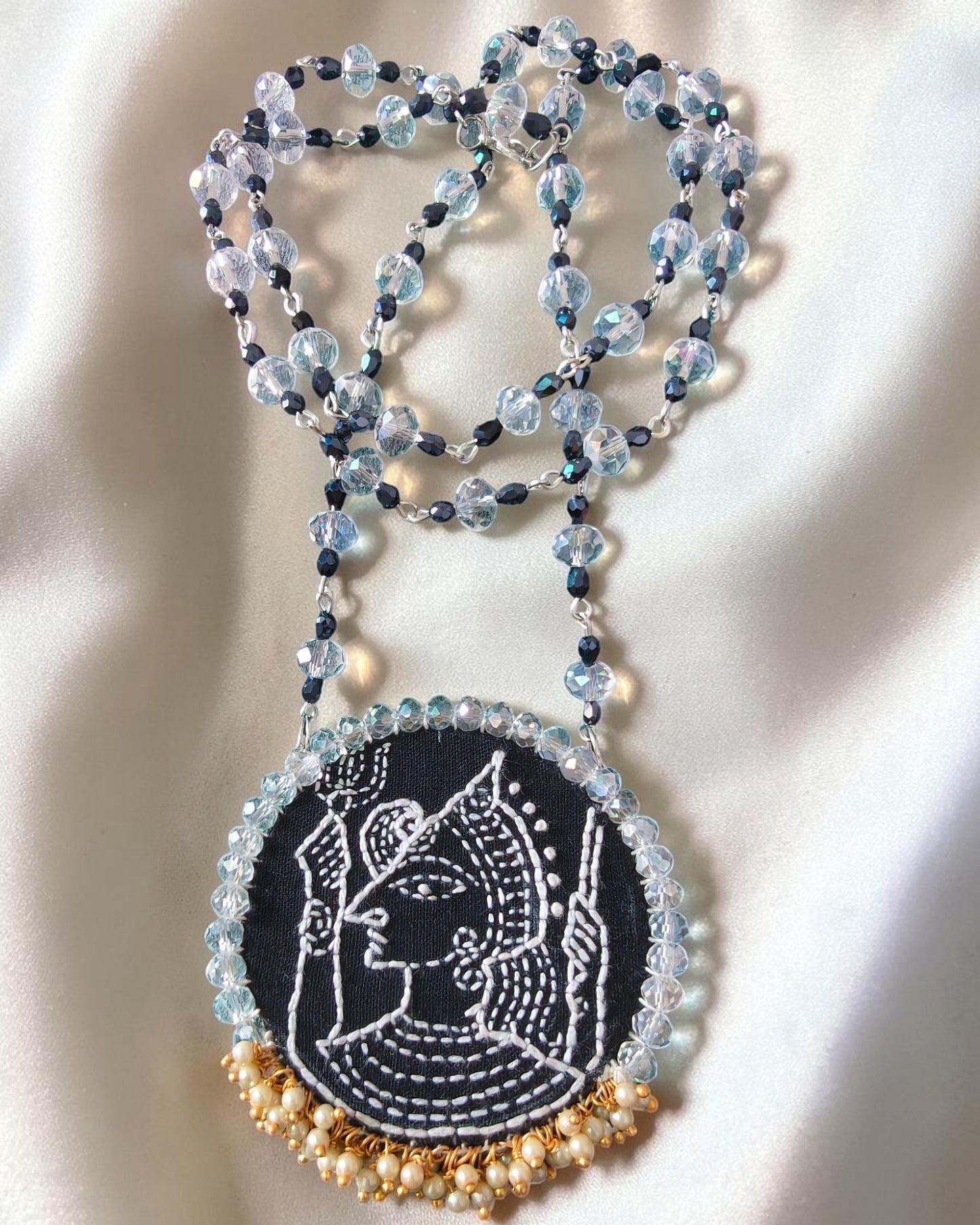 Alpona Smriti Pendant Necklace