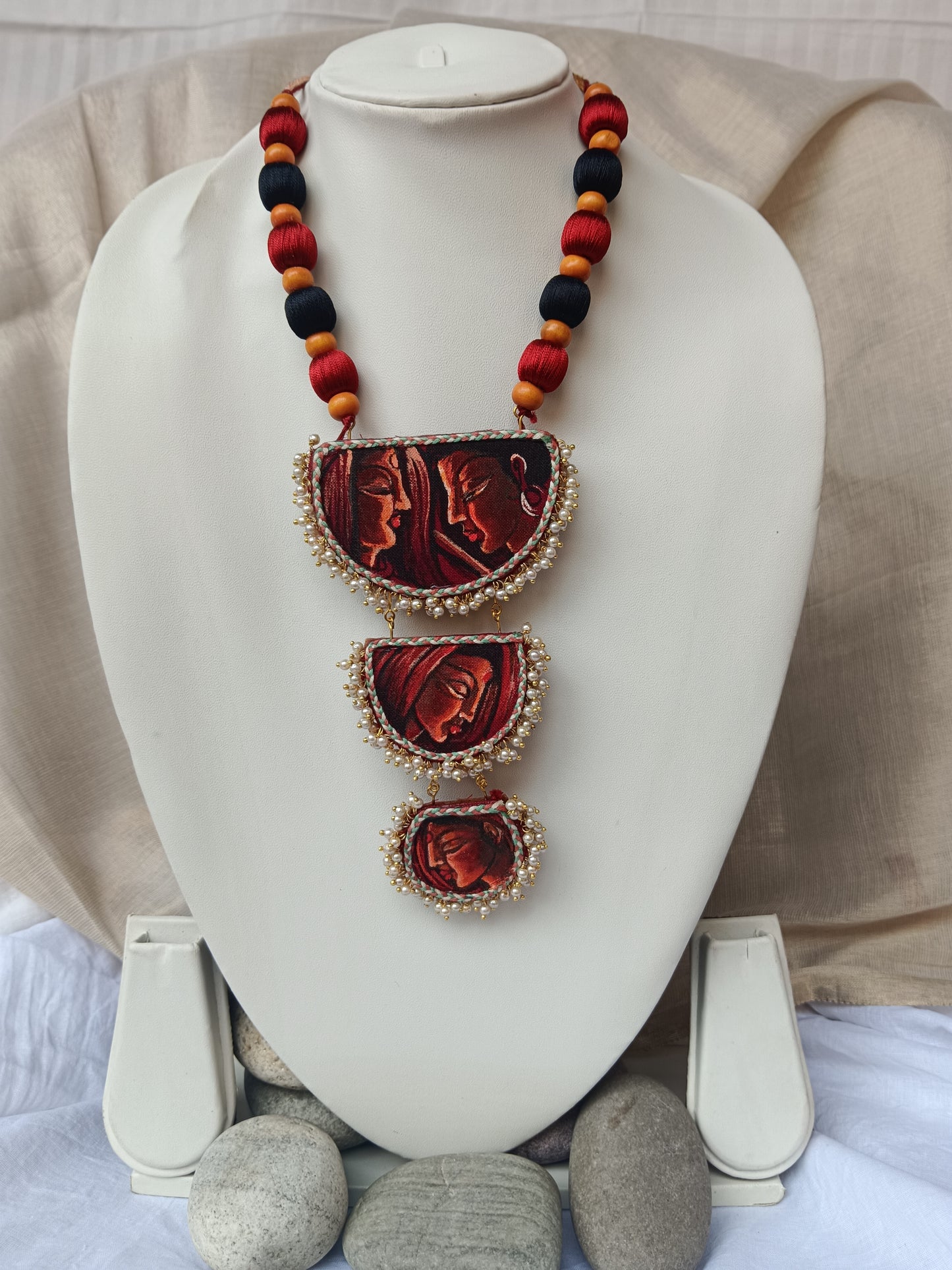 Bandhan Hand-painted Necklace