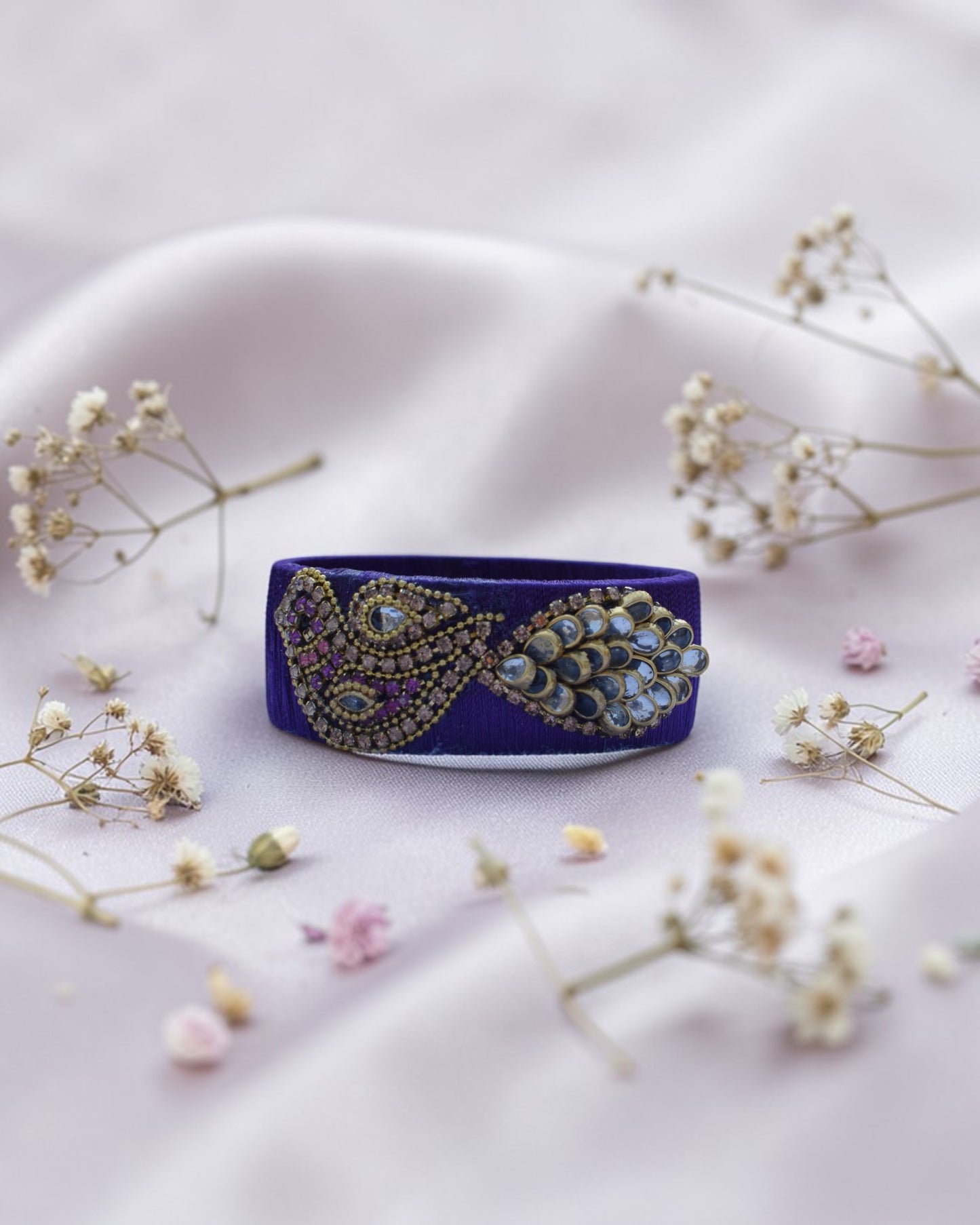 Neel Pakhi Silk Thread Bangle