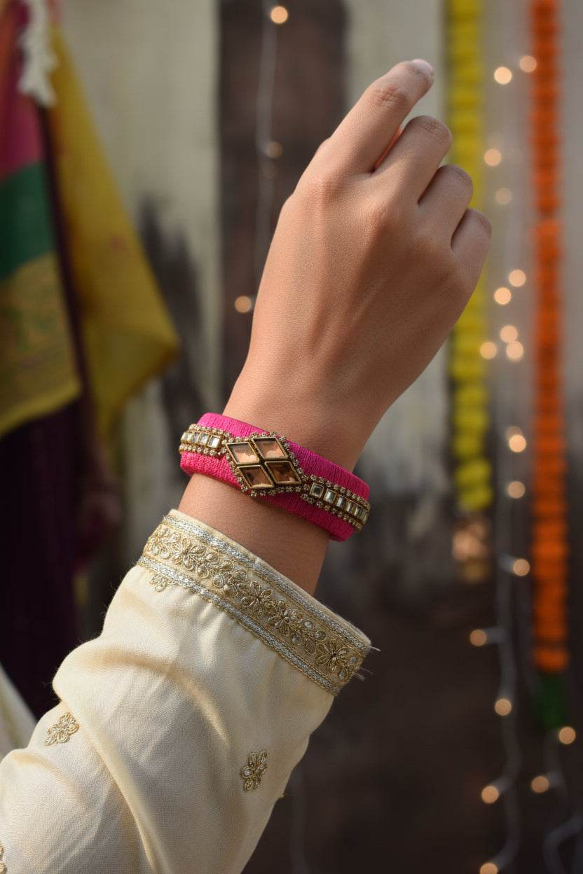 Ruhani Silk Thread Bangle