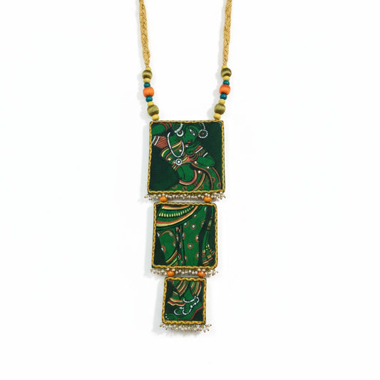 Priyatama Hand-painted Necklace