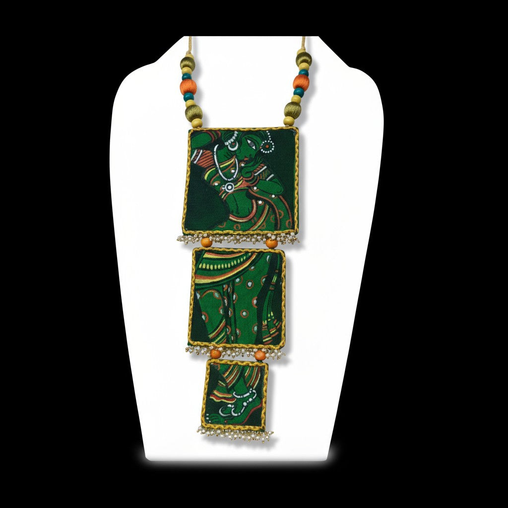 Priyatama Hand-painted Necklace