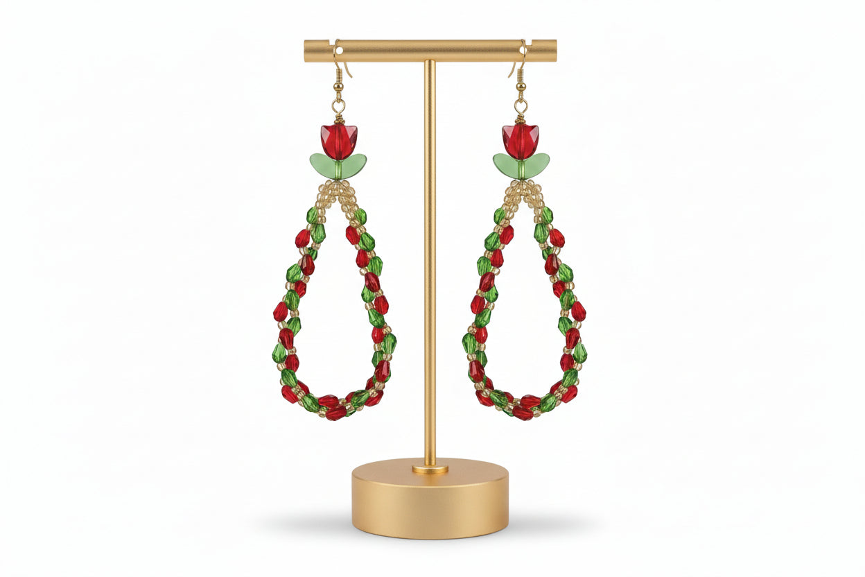 Bloom Weave Dangles