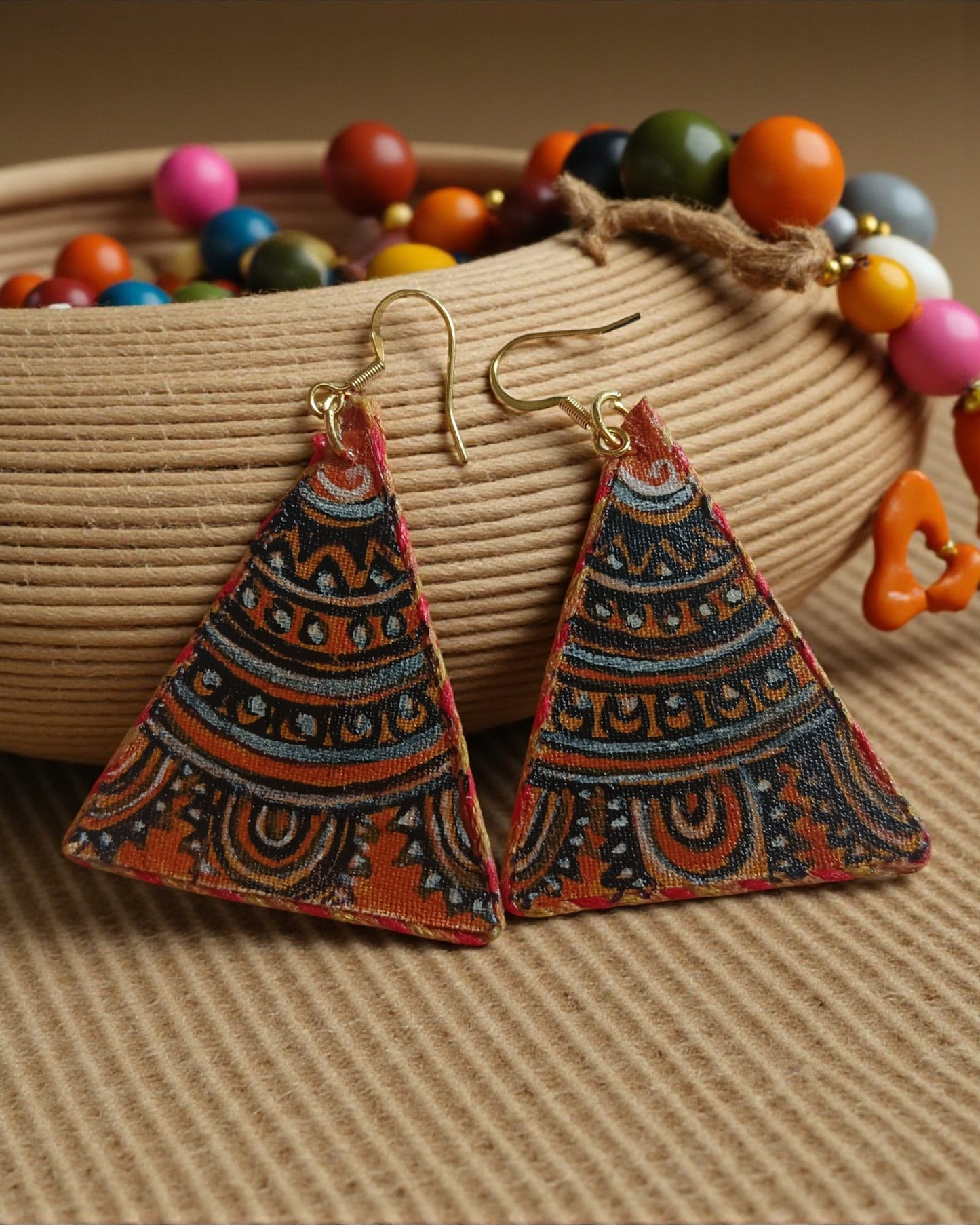 Terracotta Rhythm Earrings