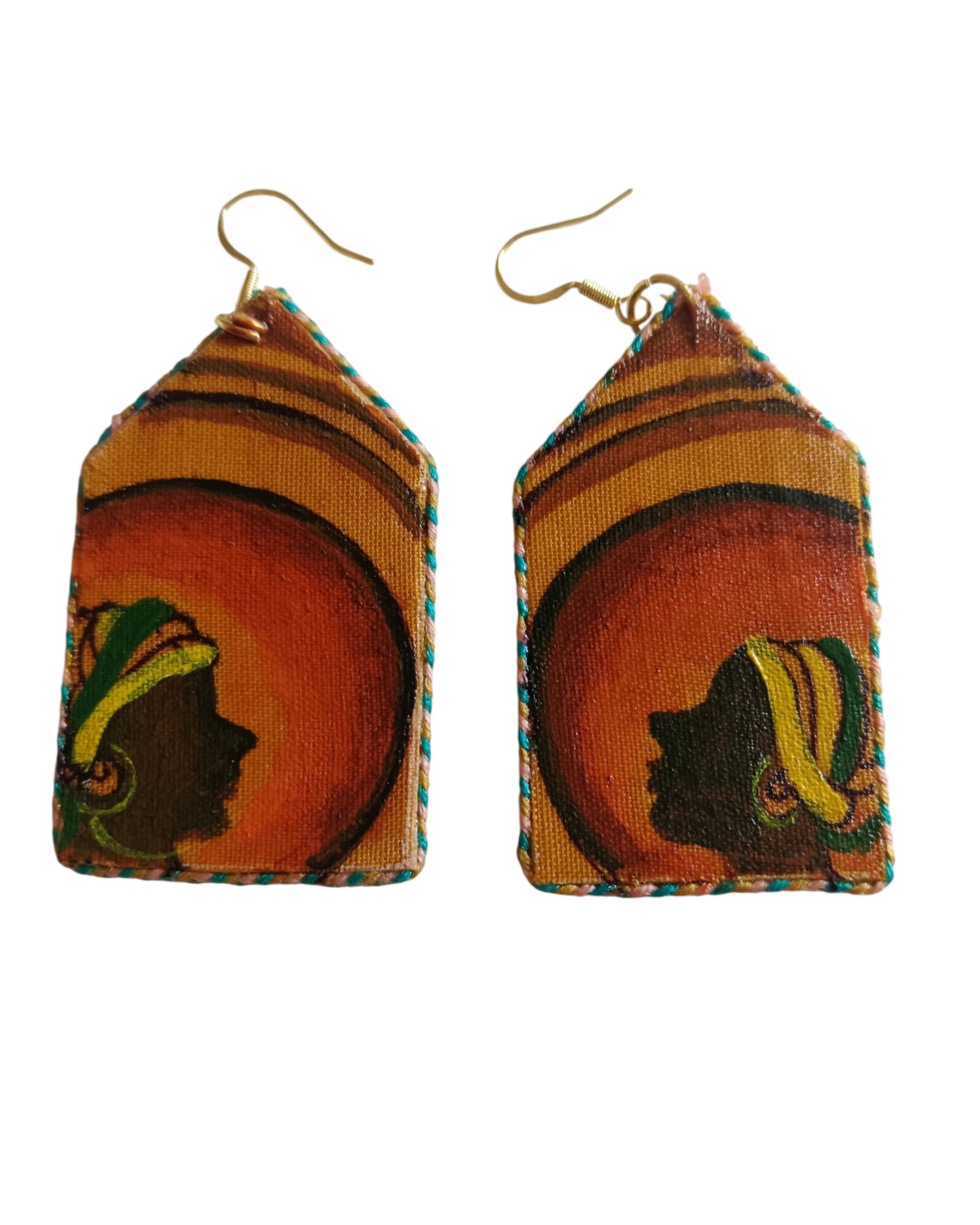 Sun Silhouette Earrings