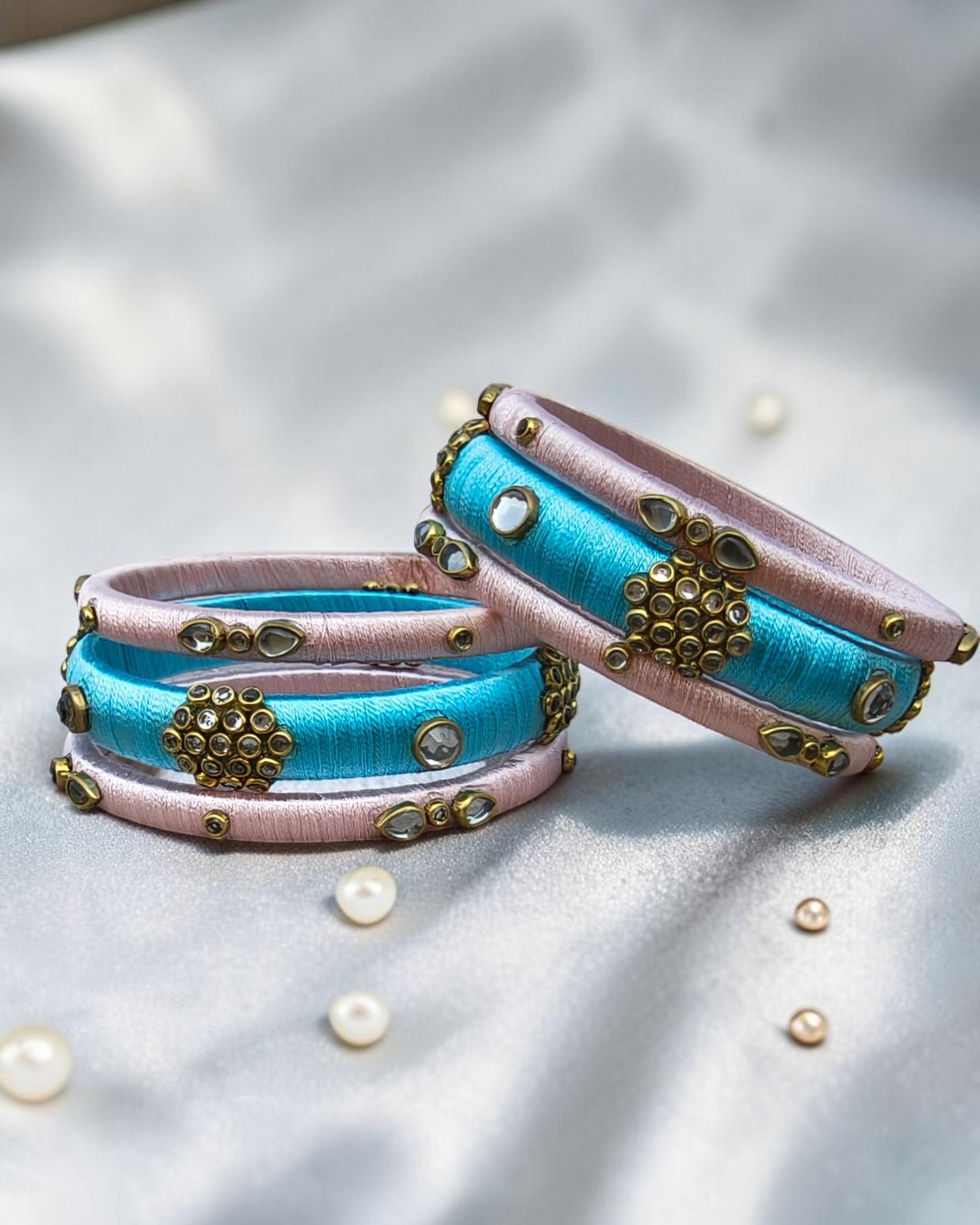 Neel Gulabi Bangles