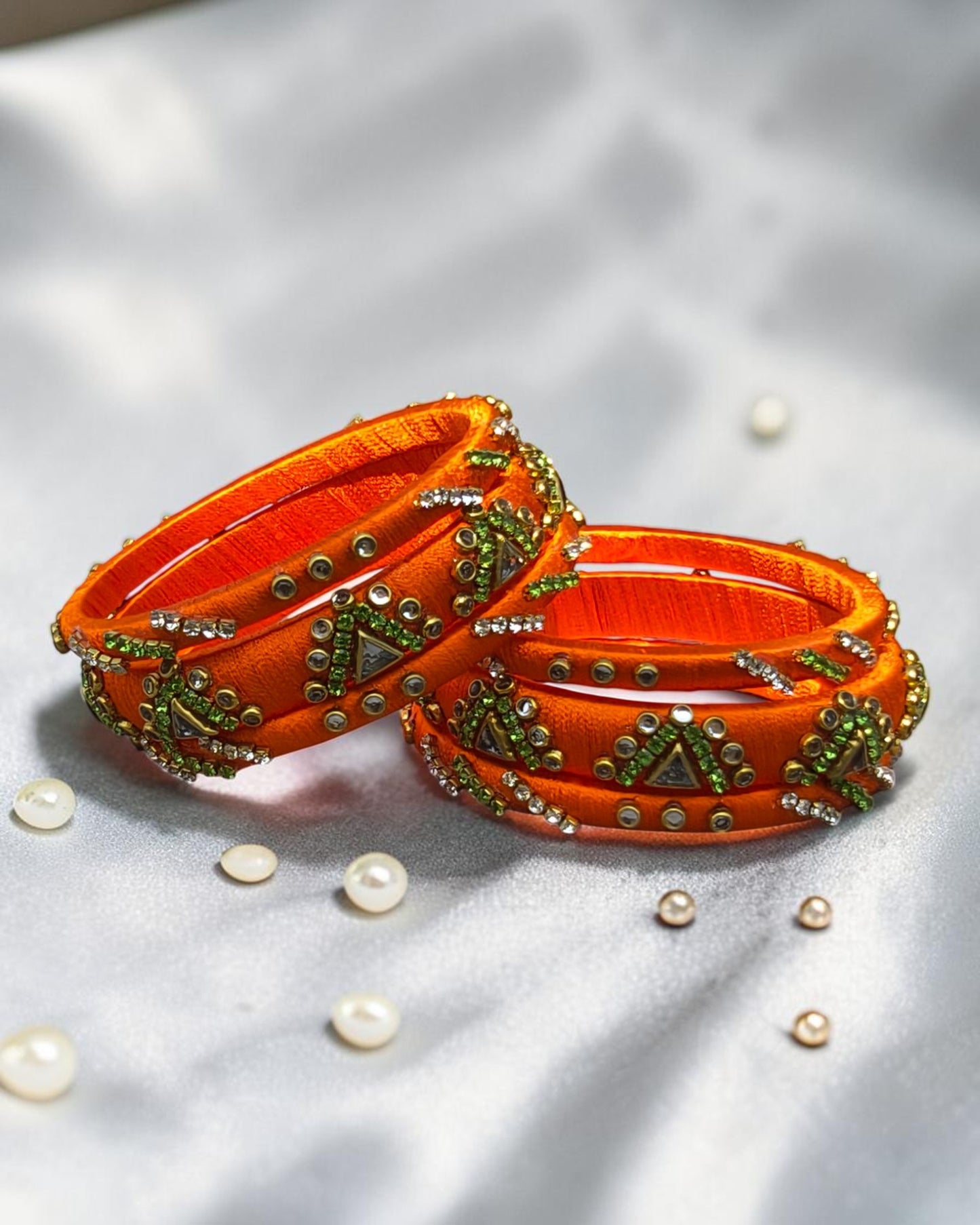Kesariya Utsav Stack Bangles