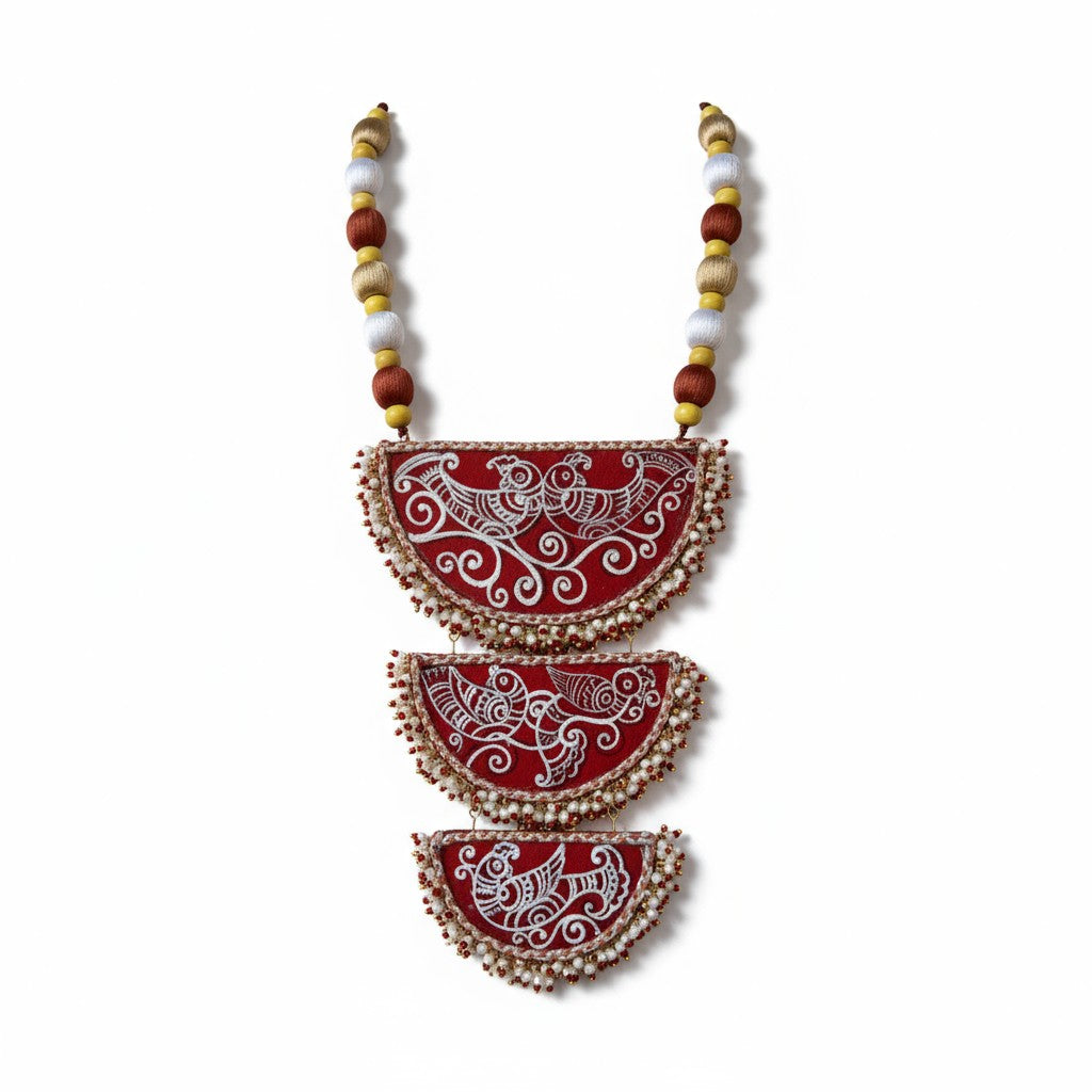 Bihanga Hand-painted Necklace