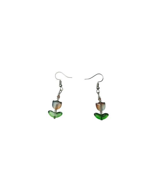 Ocean Mist Tulip Earrings