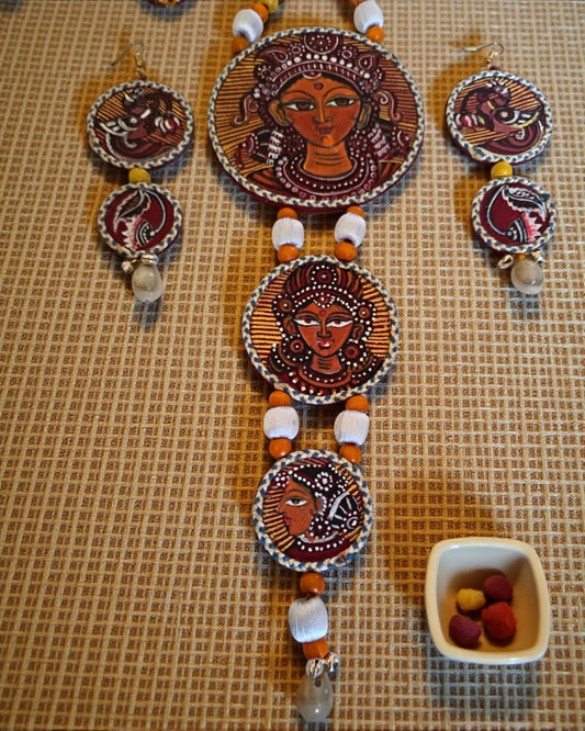 Devi Hand-painted Necklace