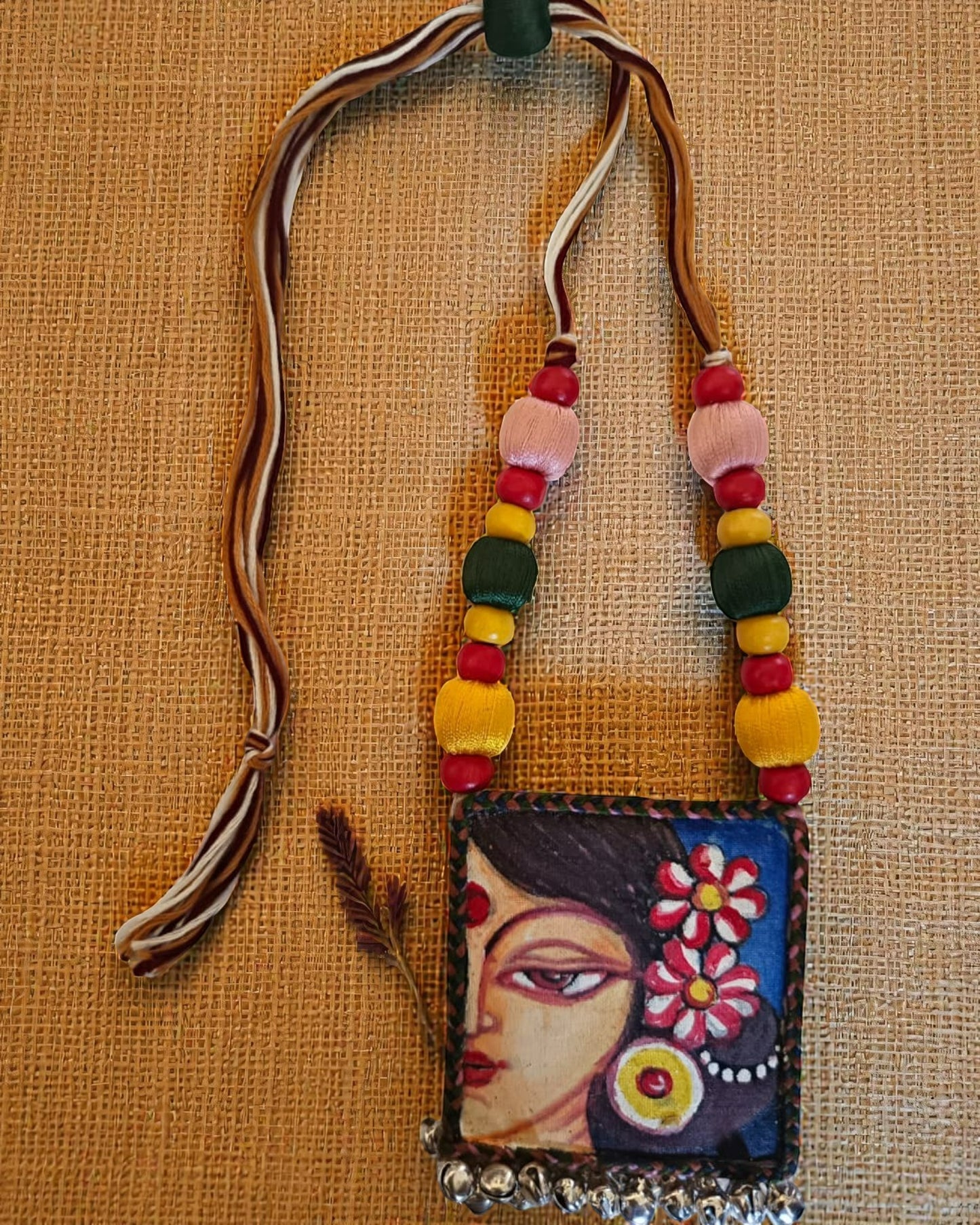 Shringar Hand-Painted Necklace