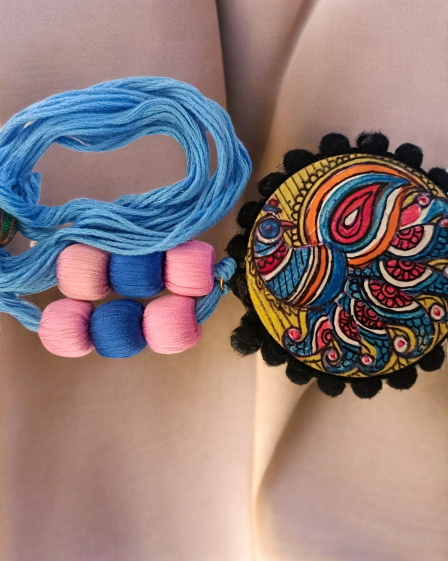 Nritya Hand-painted Necklace