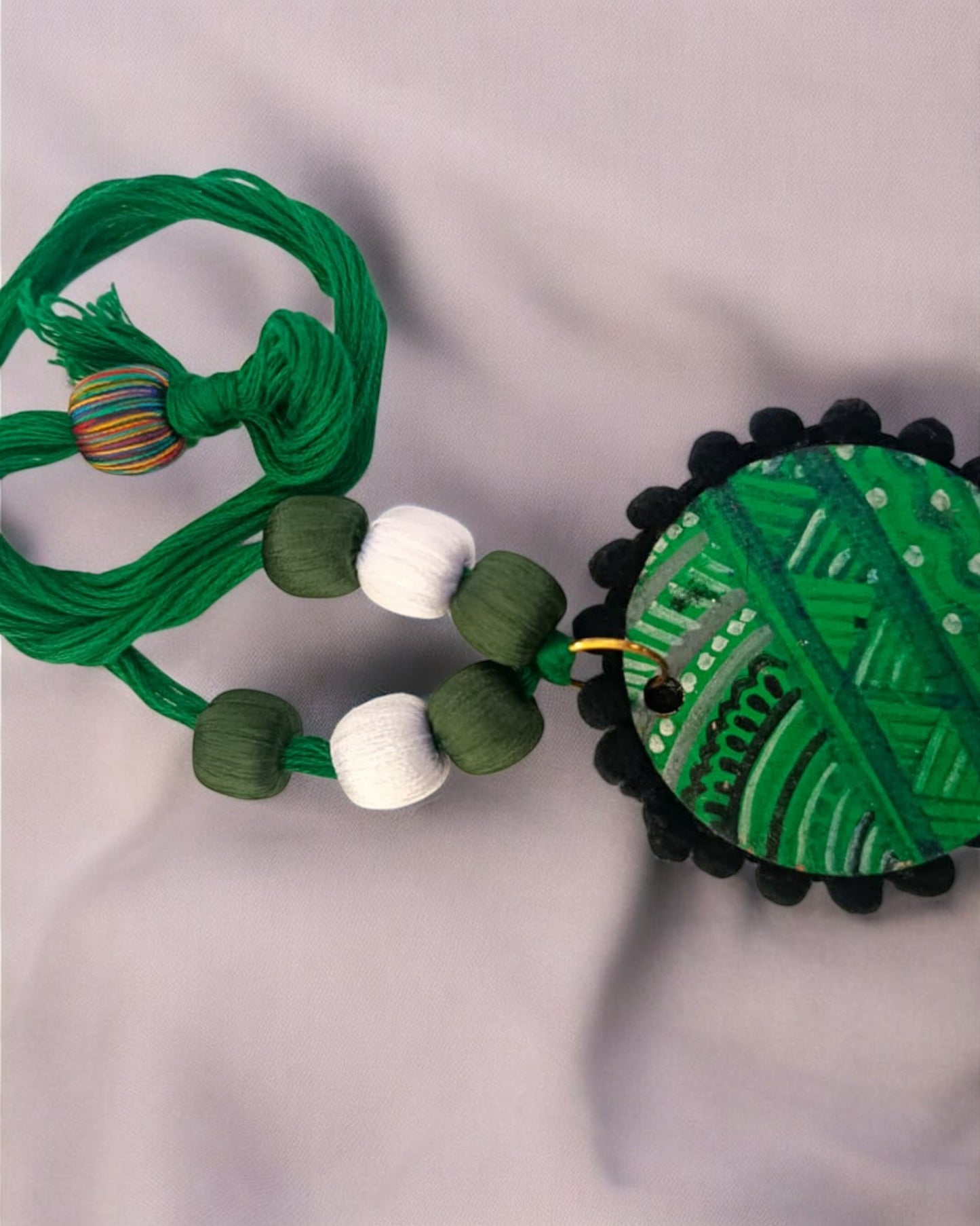 Vrinda Hand-painted Necklace