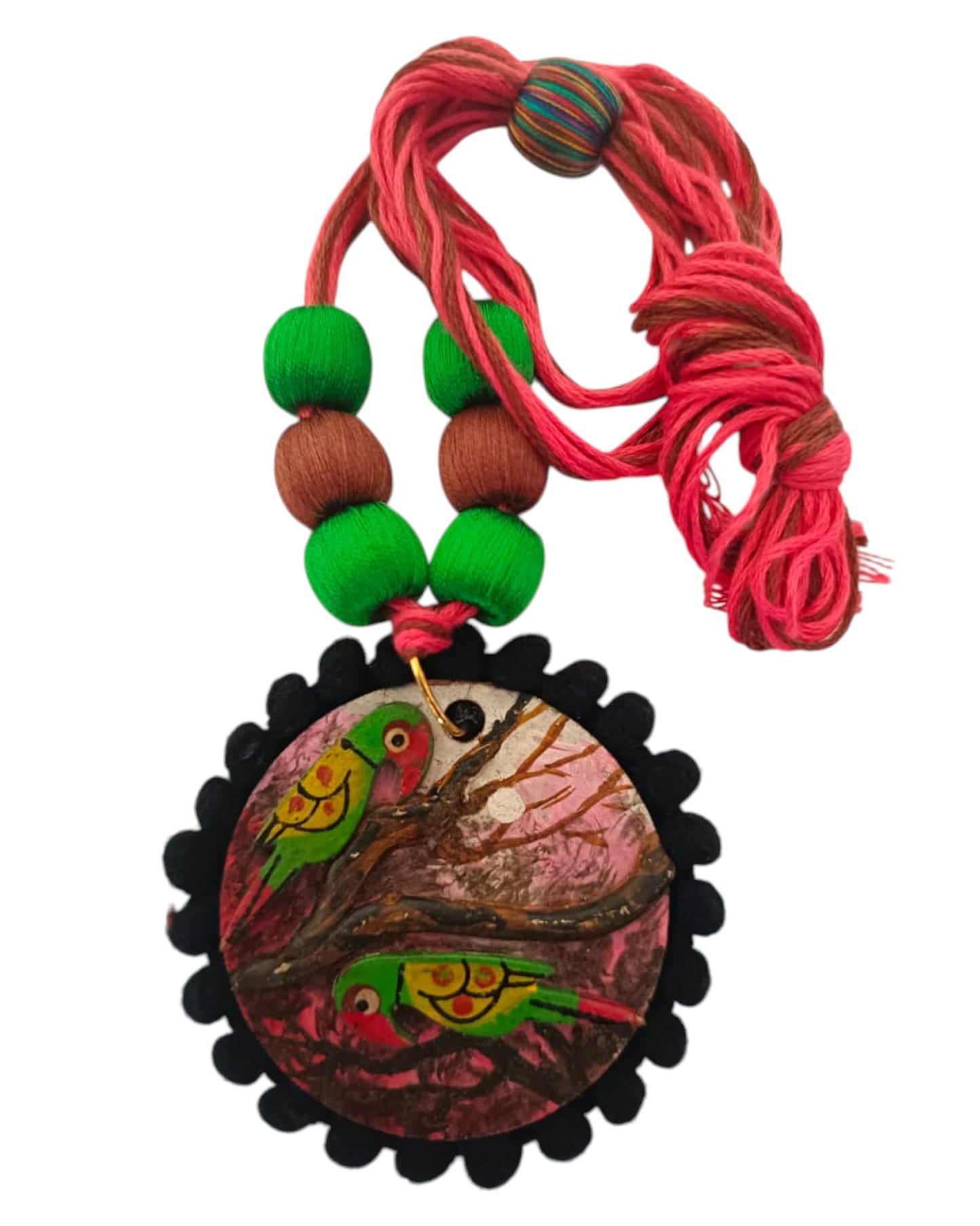 Tota Hand-painted Necklace