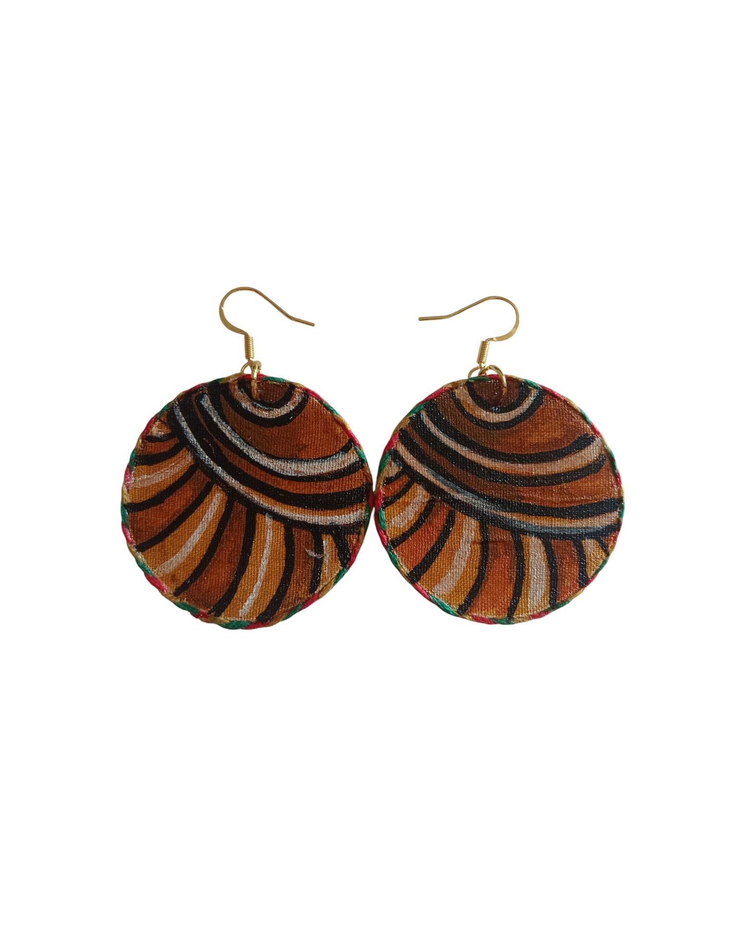 Earthen Swirl Earrings