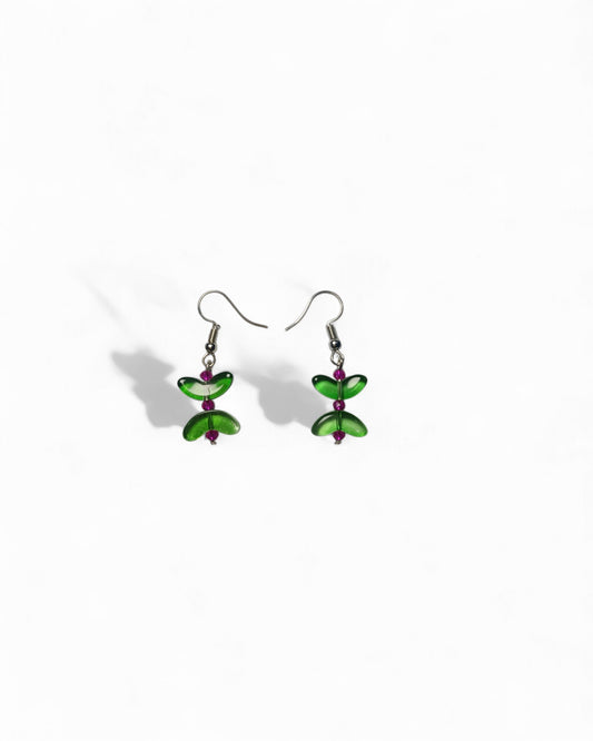 Verdant Leaf Earrings