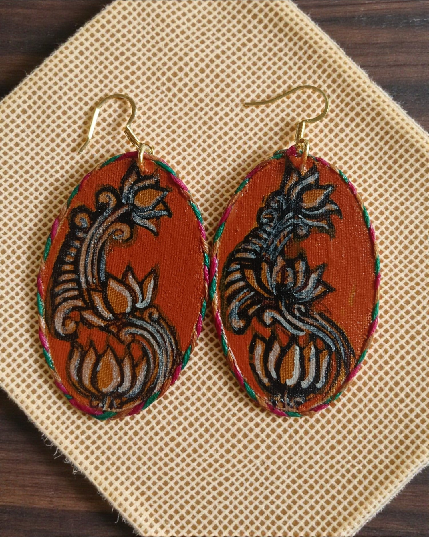 Hand-painted Earrings
