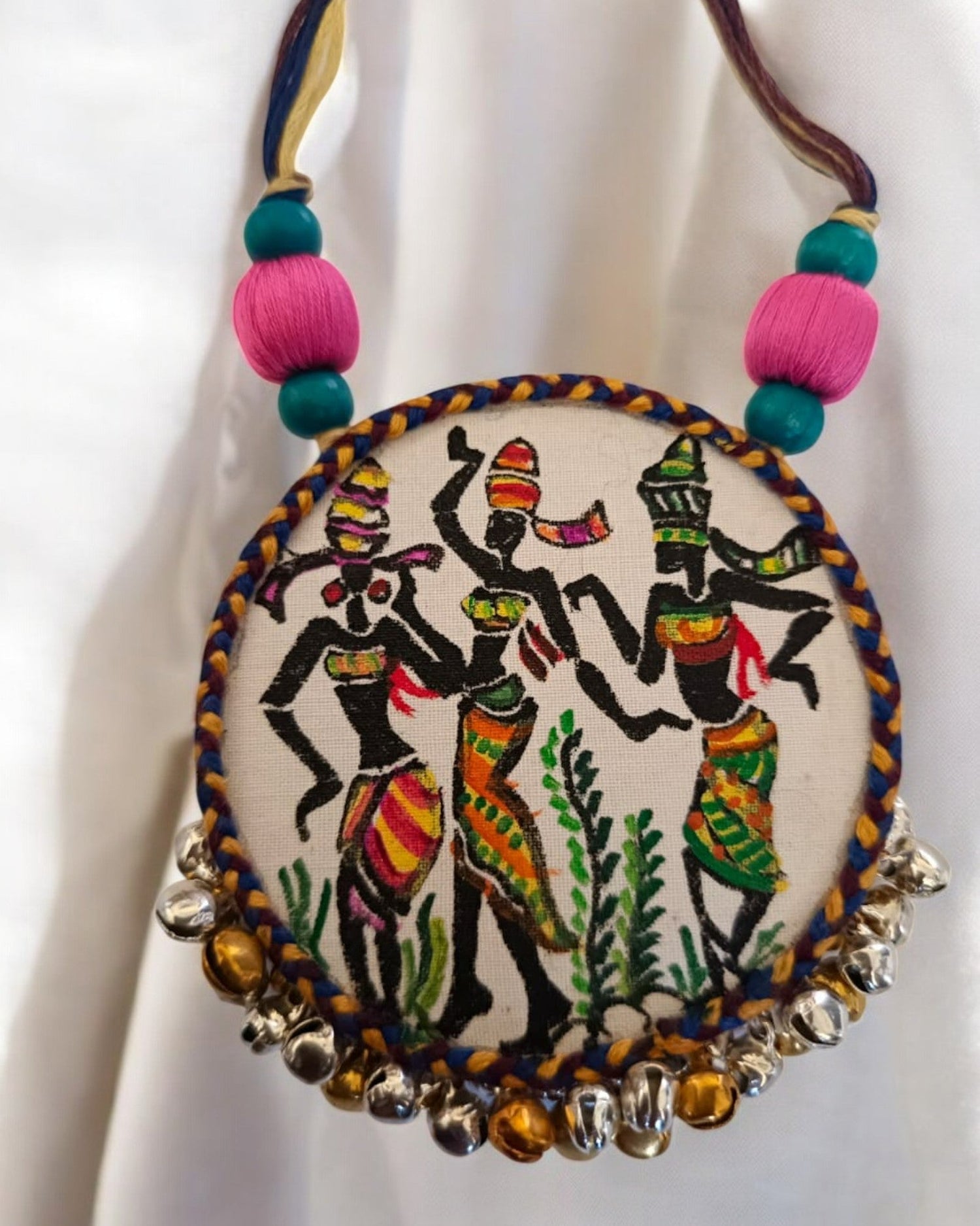 Fabric necklaces
