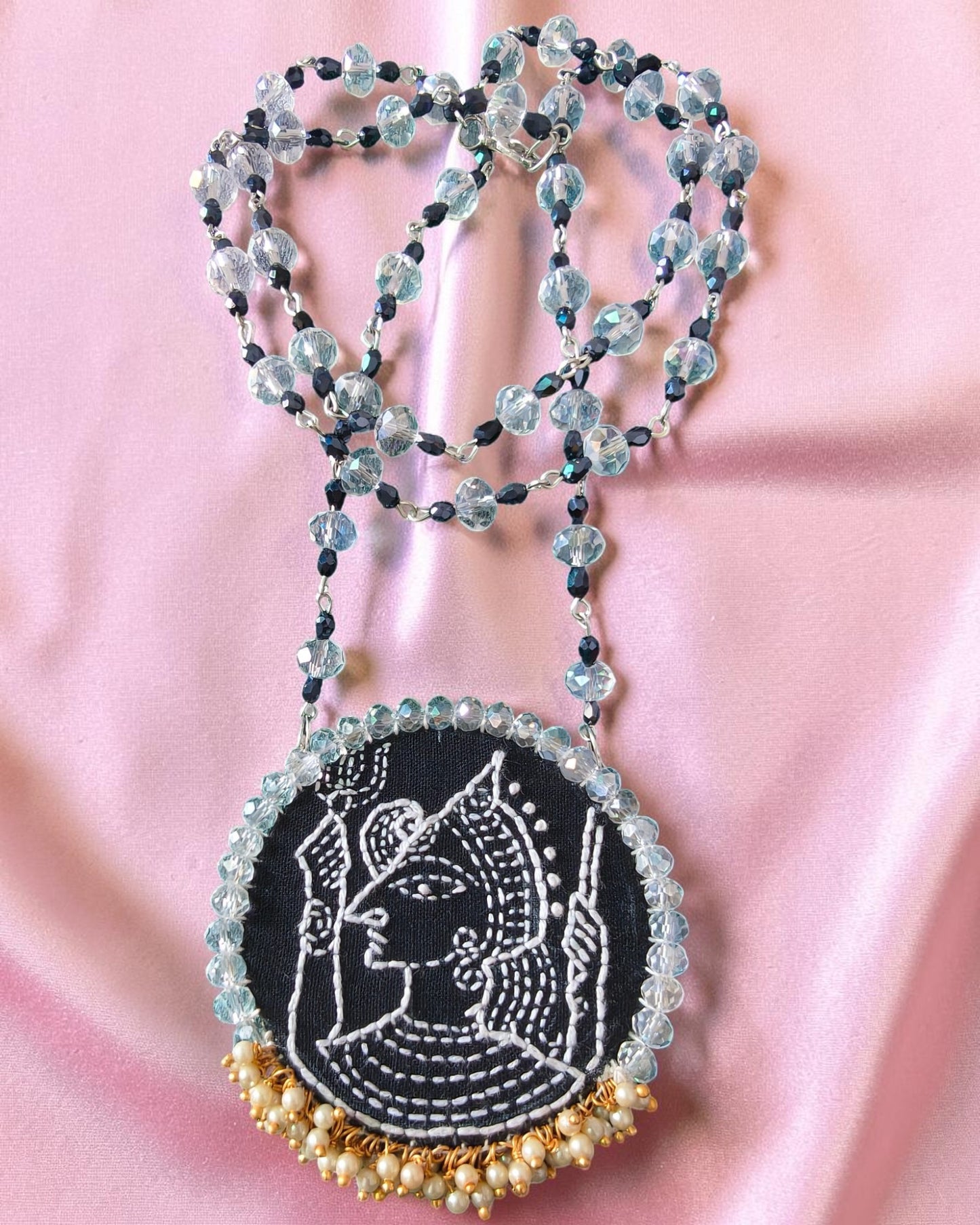 Alpona Smriti Pendant Necklace