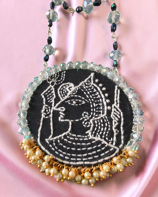 Alpona Smriti Pendant Necklace