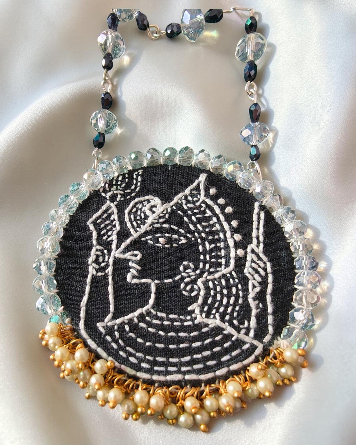 Alpona Smriti Pendant Necklace