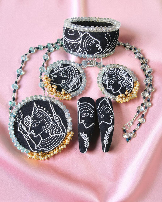 Alpona Smriti Jewellery Set
