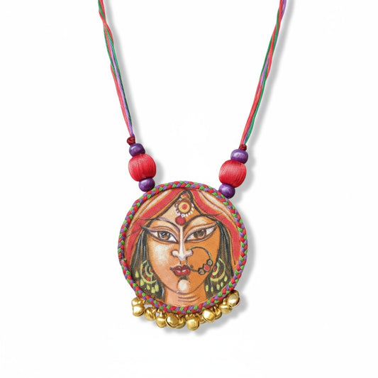 Badhu Hand-painted Necklace