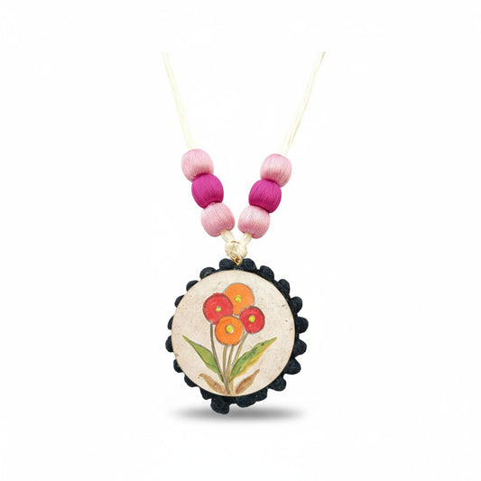 Banaphula Hand-painted Necklace