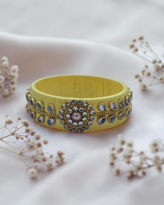Surya Pushpa Silk Thread Bangle