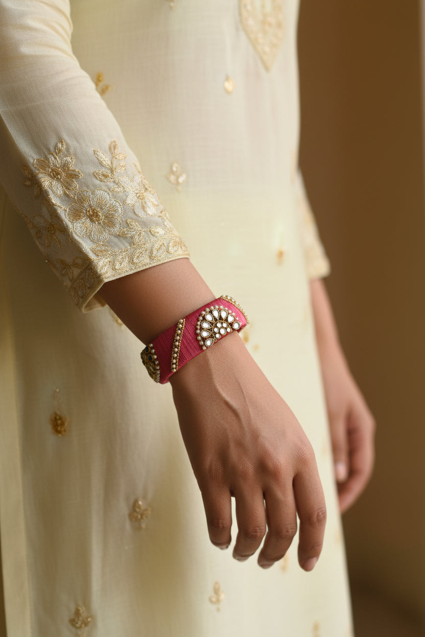 Gulika Silk Thread Bangle
