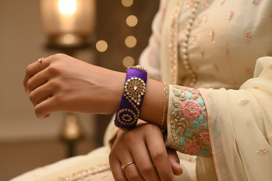 Meher Silk Thread Bangle