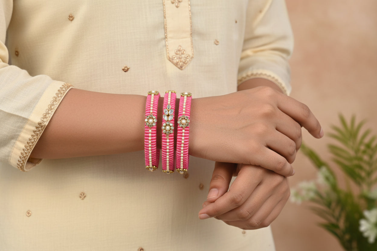 Gul Noor Pearl Bangles