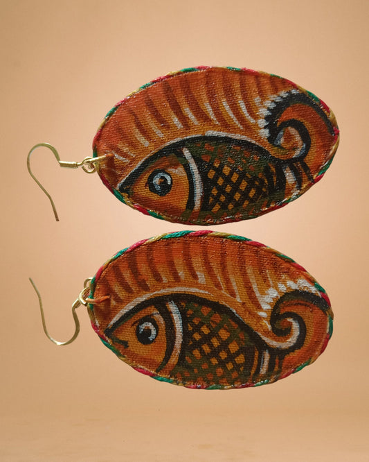 Aqua Charm Earrings