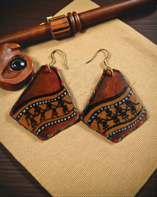 Warli Dance Earrings