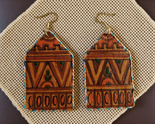 Rustic Door Earrings
