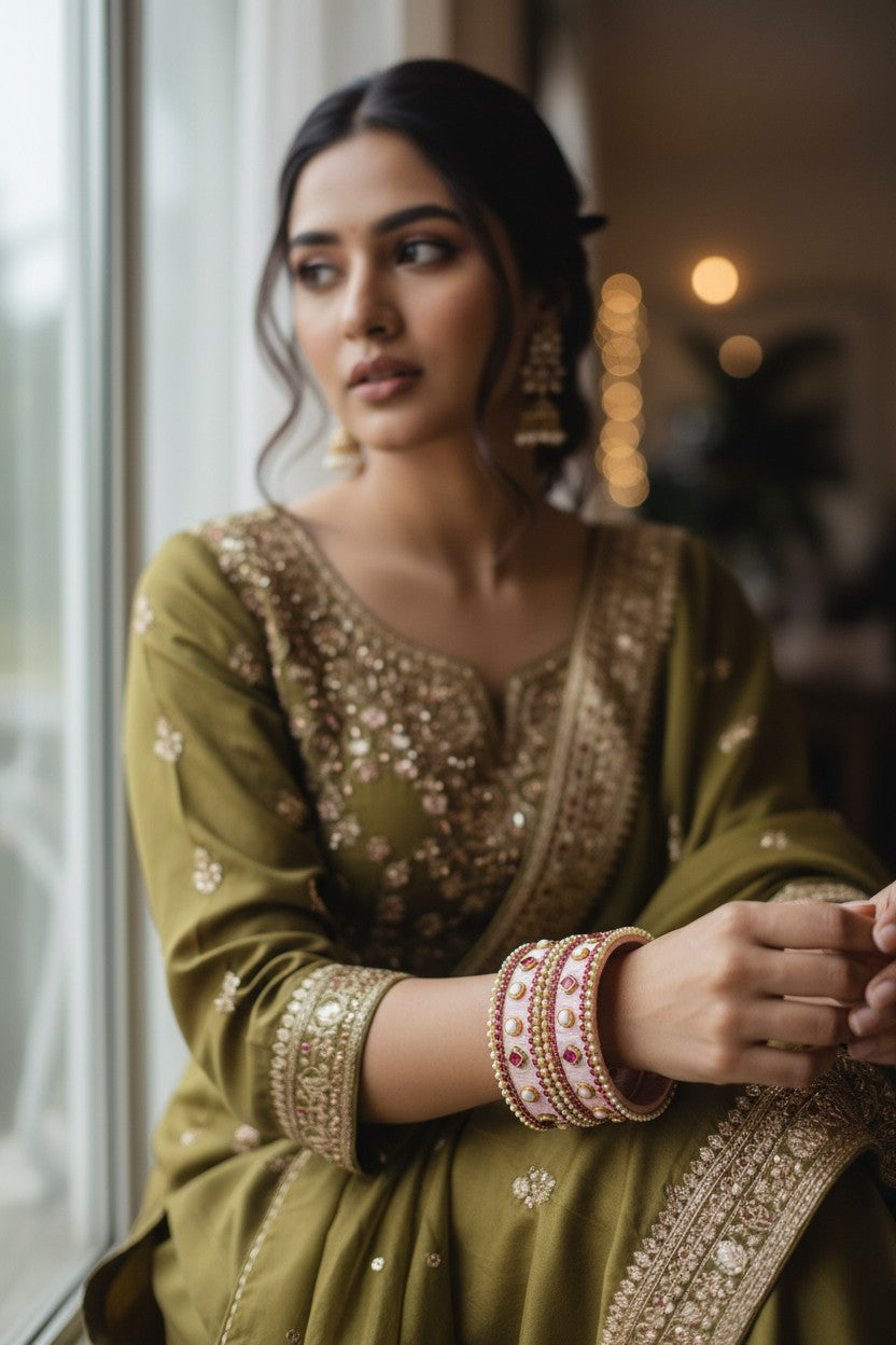 Blush Raga Bangles