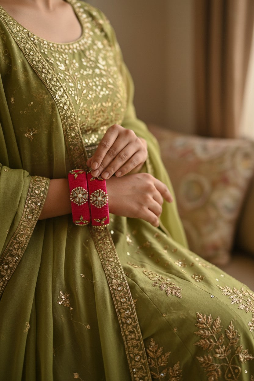 Laal Utsav Bangles