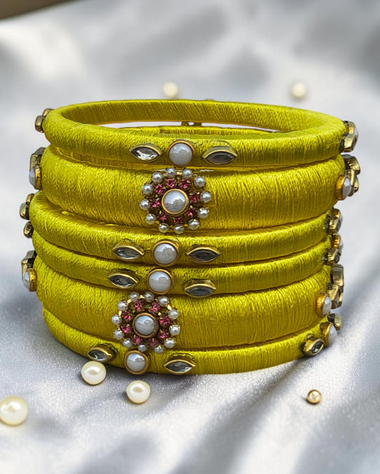 Peeli Noor Bangles