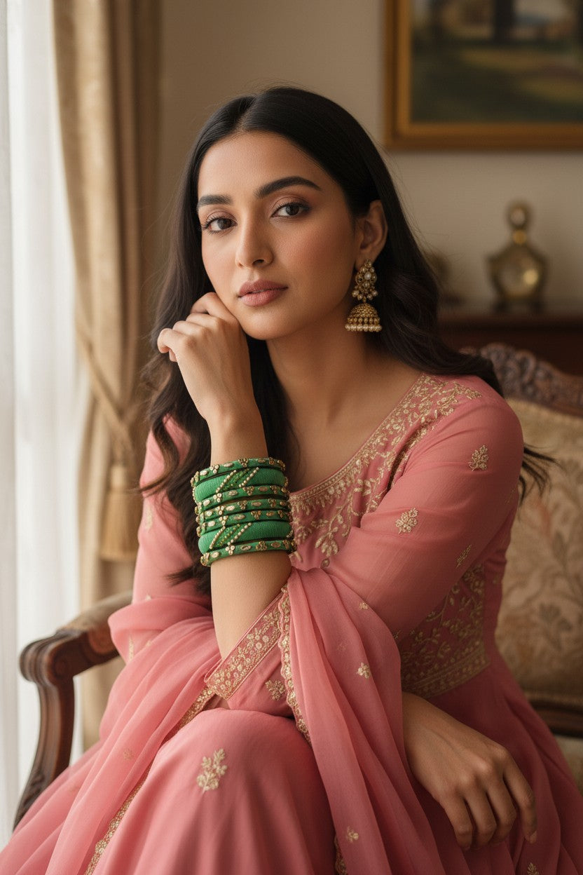Hari Lehar Stack Bangles