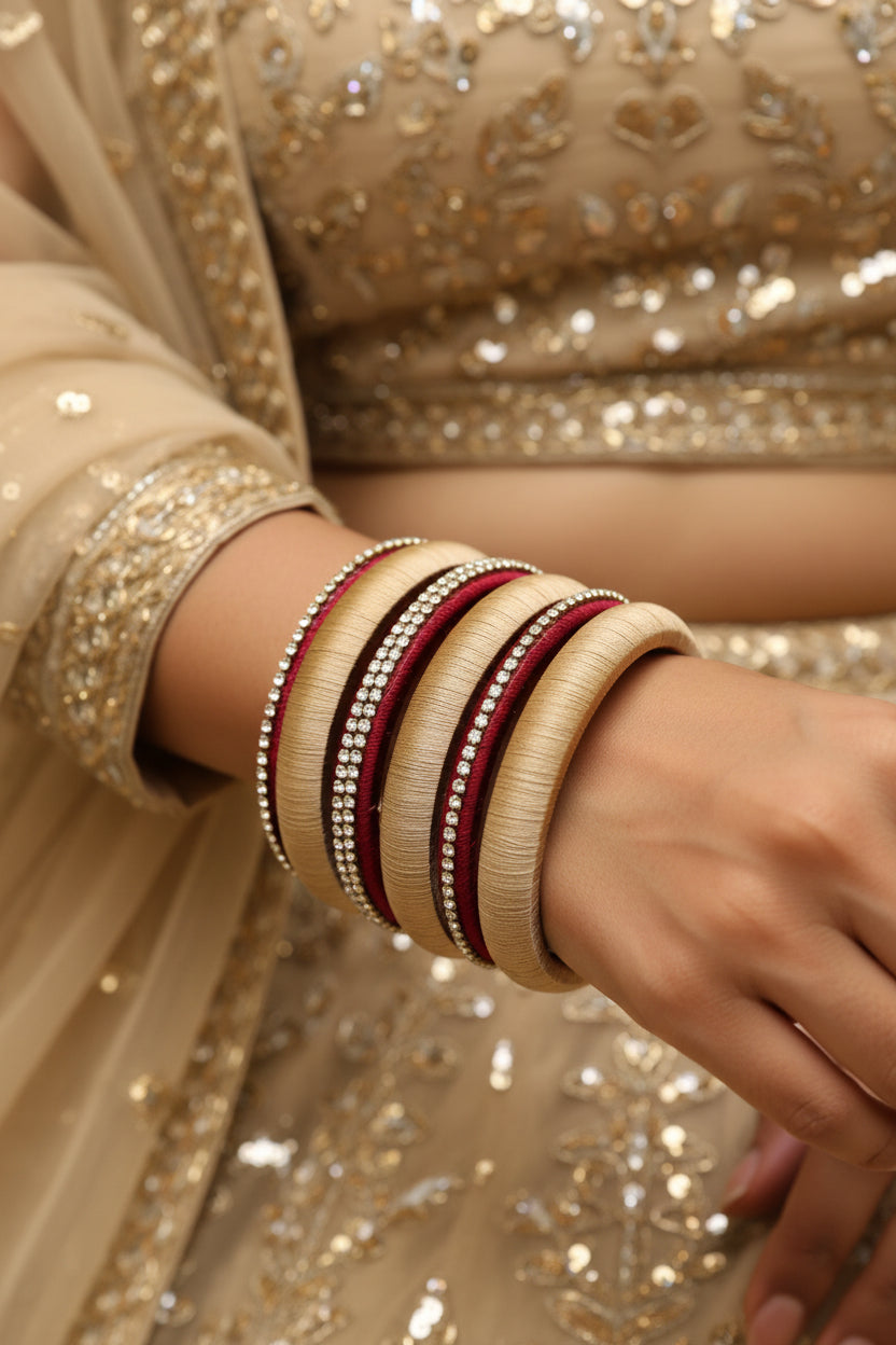 Suvarna Raga Stack Bangles