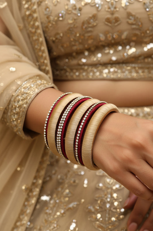 Suvarna Raga Stack Bangles