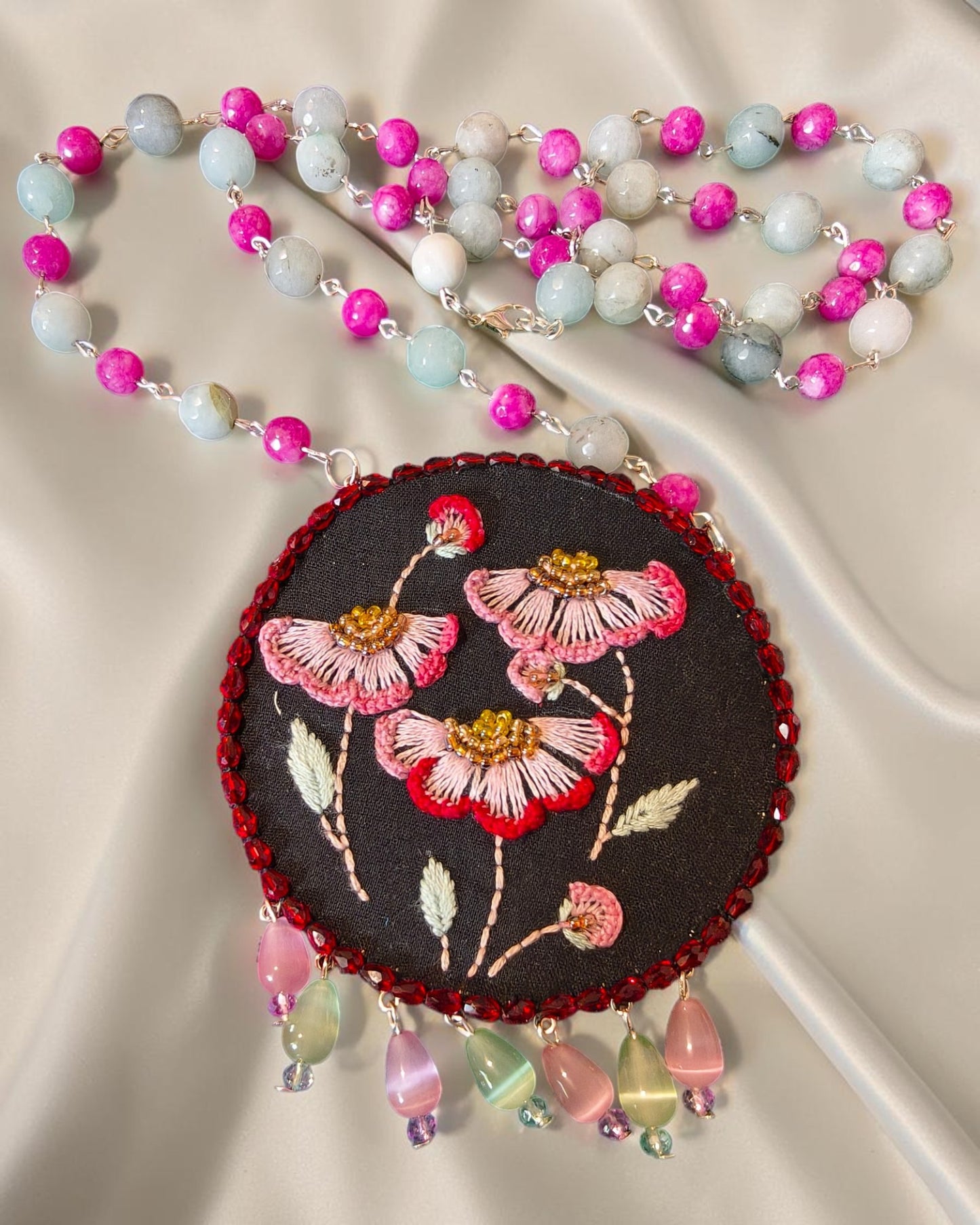 Gulnaar Garden Long Necklace Set