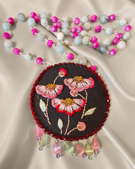 Gulnaar Garden Long Necklace Set
