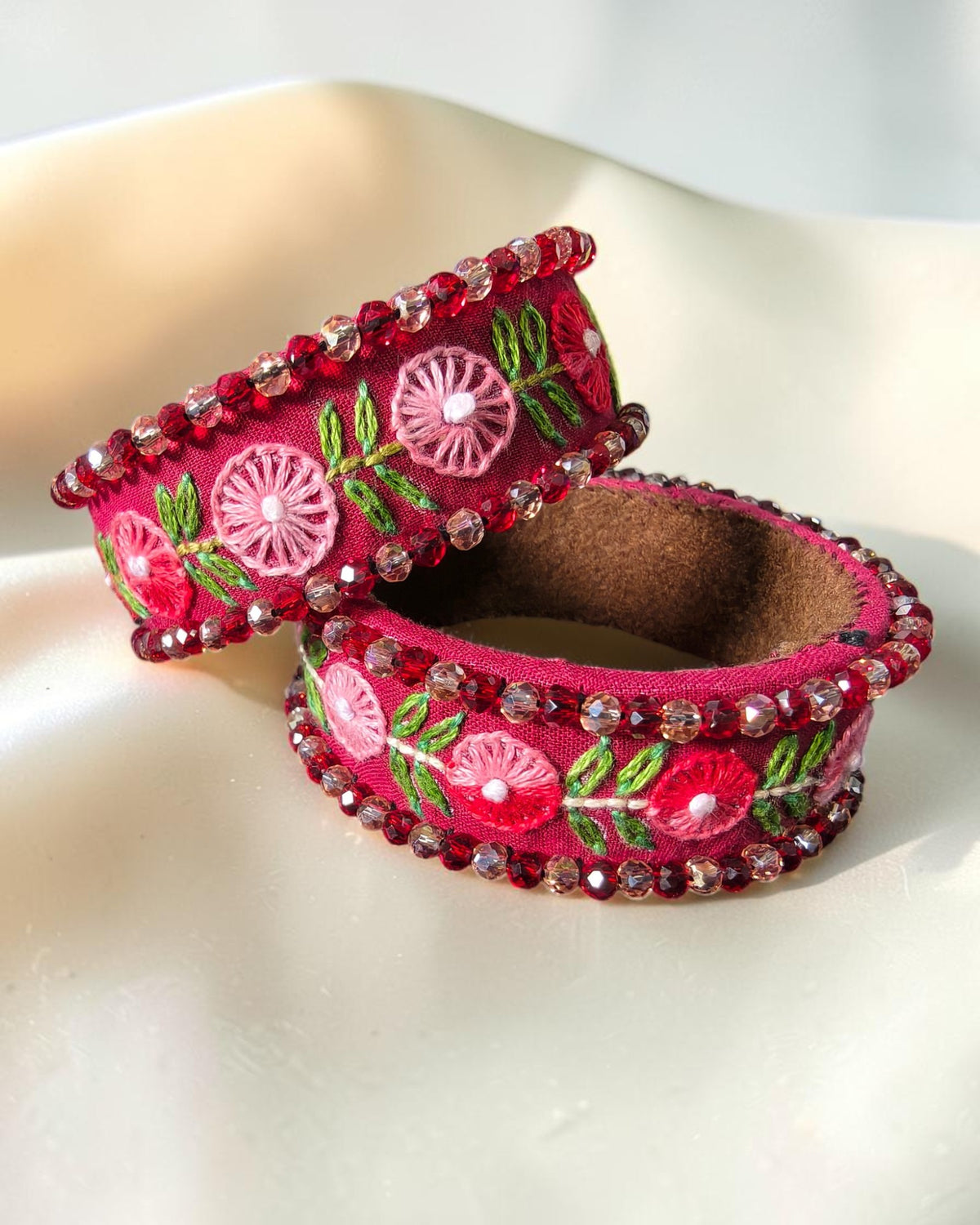 Blush Bloom Bangles