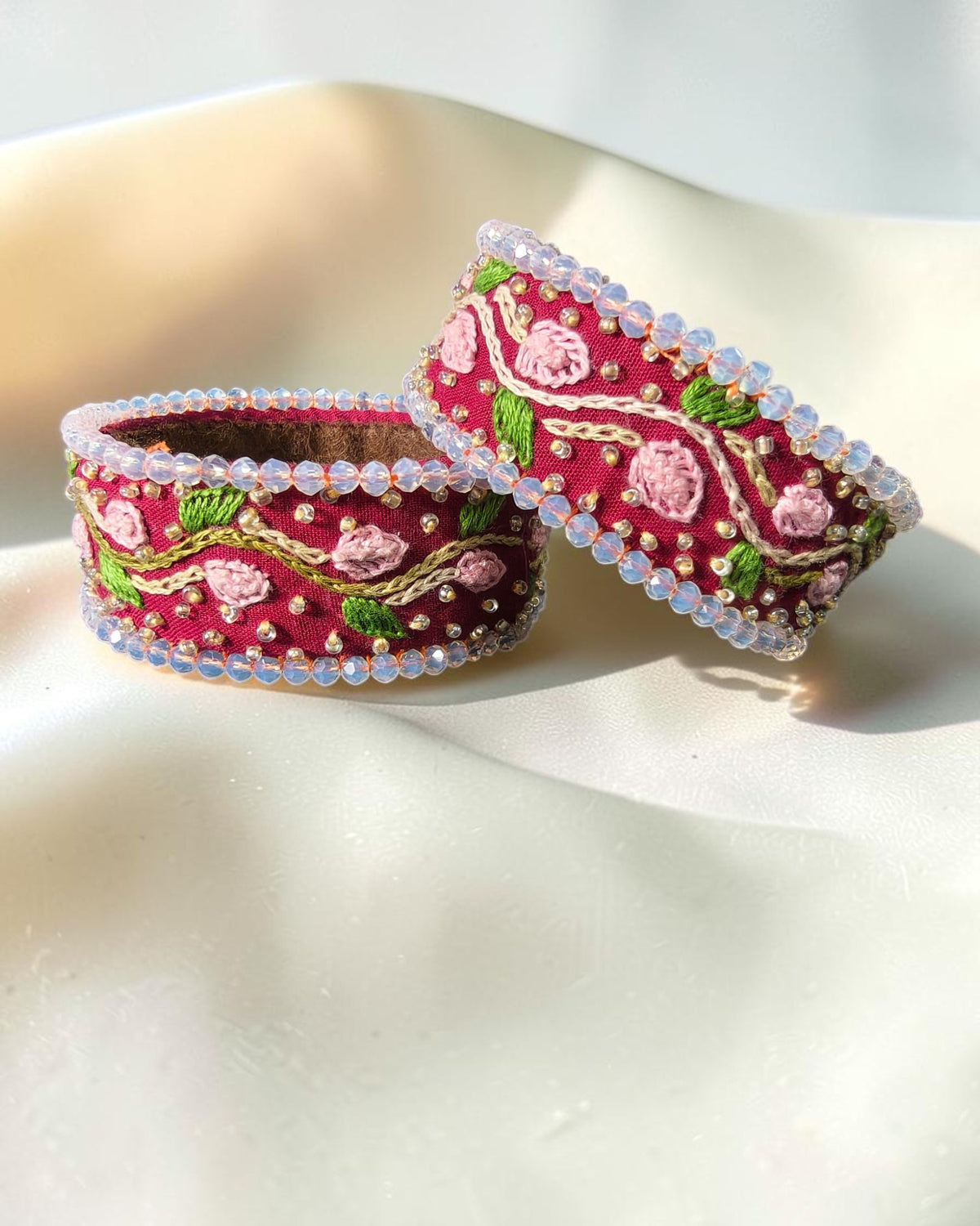 Blush Vine Bangles