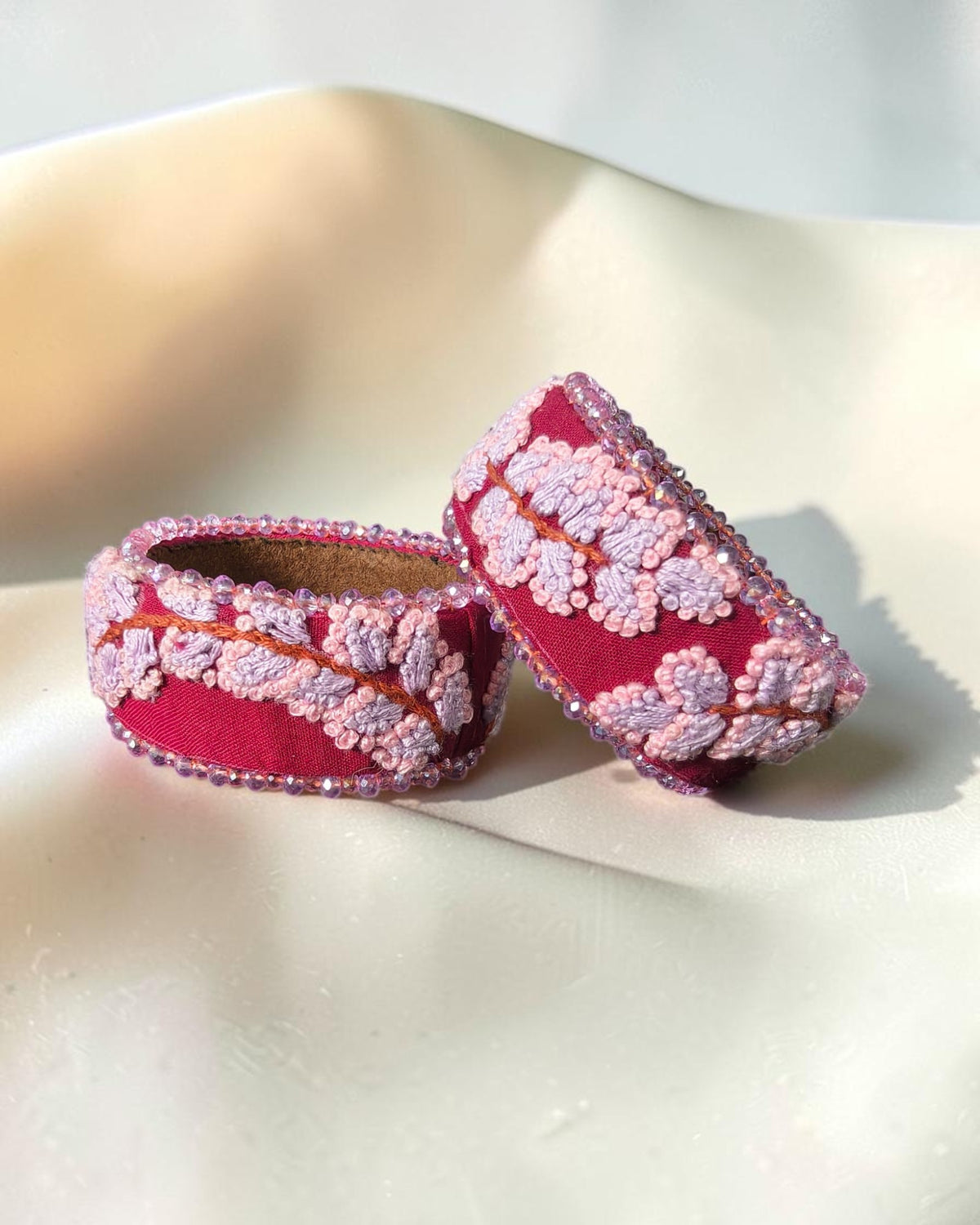 Lilac Bloom Bangles