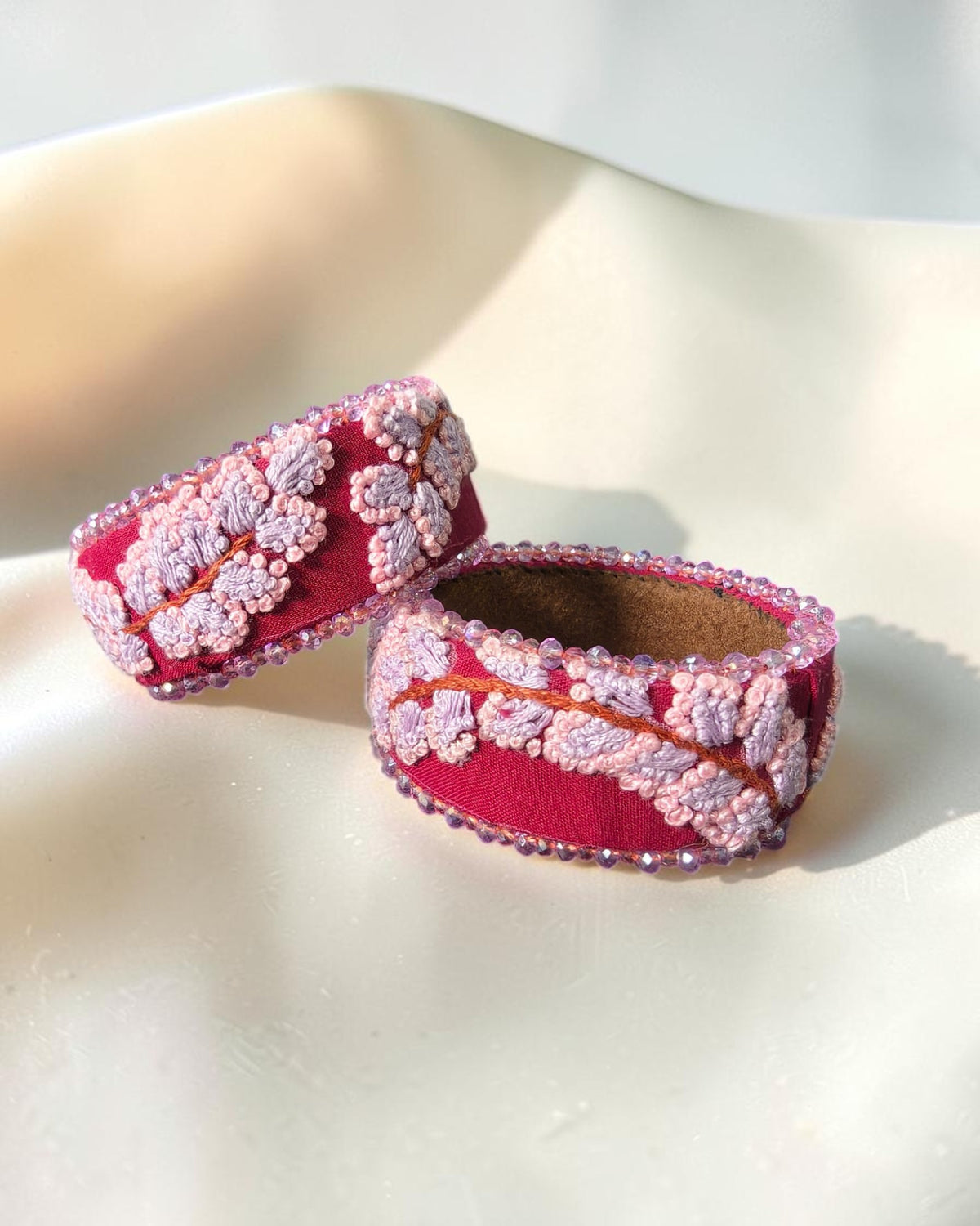 Lilac Bloom Bangles