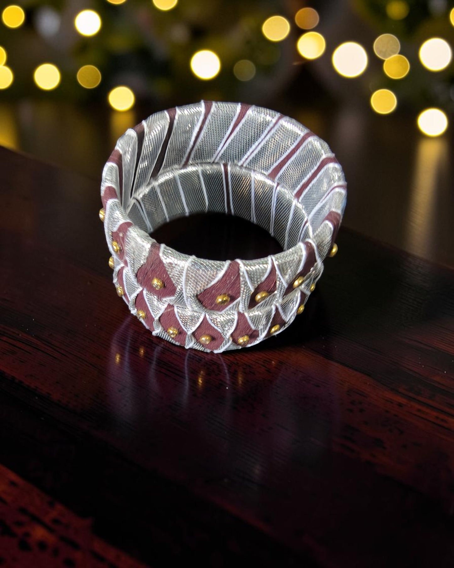 Metallic Muse Fabric Bangles