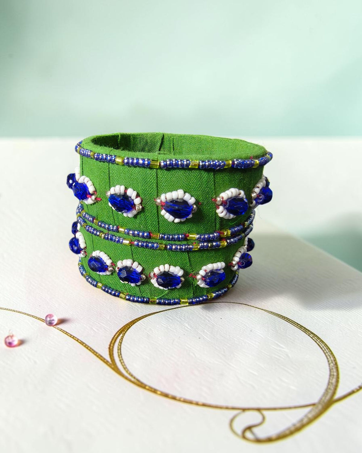 Neel Kamal Fabric Bangles