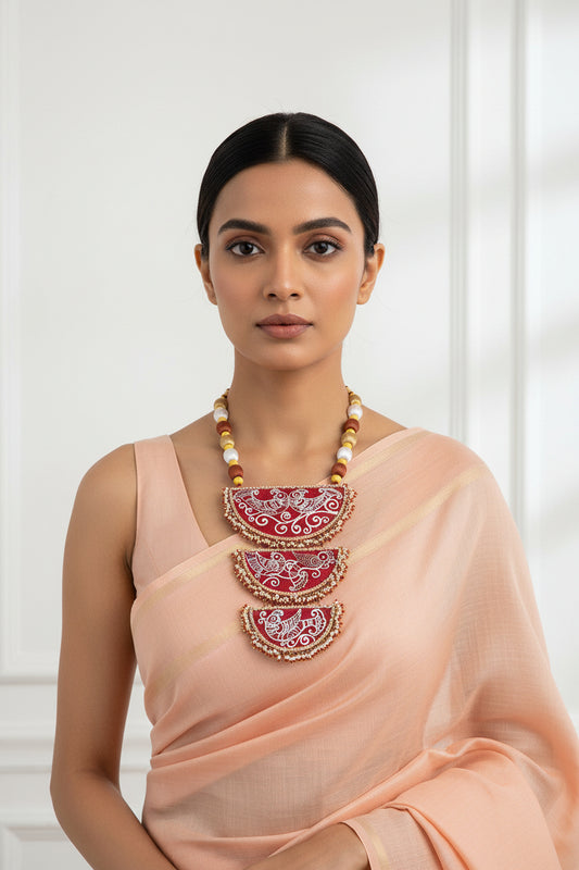 Bihanga Hand-painted Necklace
